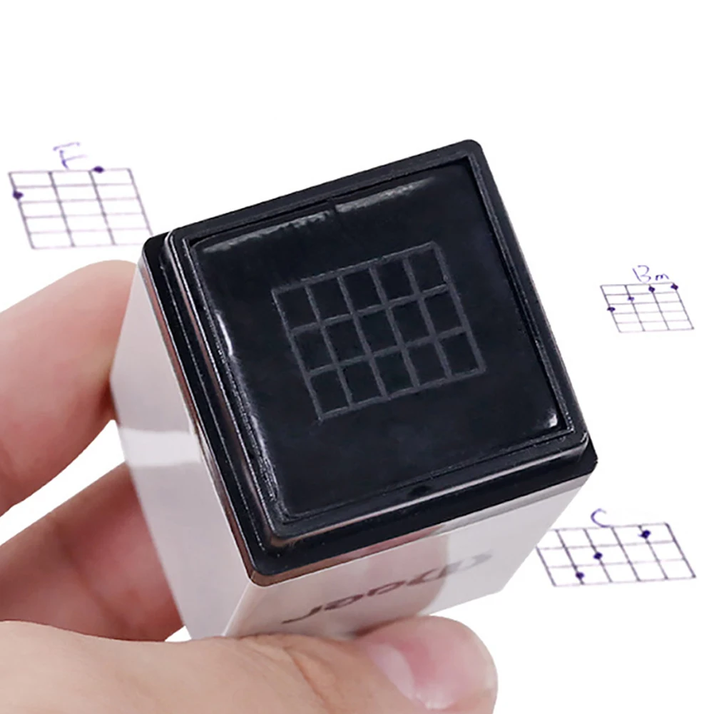 Гитара укулеле мандолина аккорд печать штамп инструмент для начинающих учитель