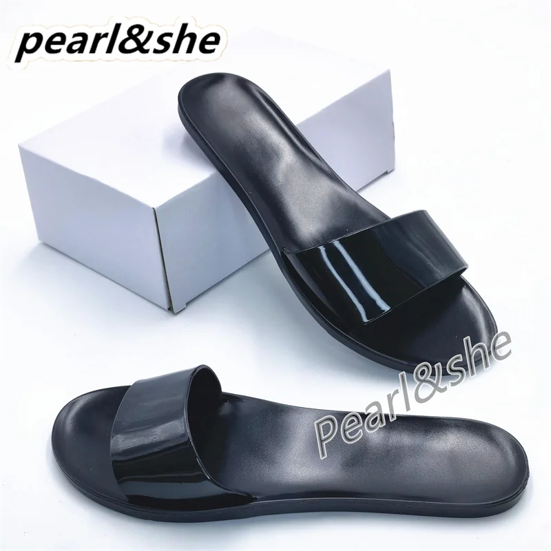 

Fashion Transparent Crystal Woman Shoes Women slippers 2021 Ladies Slides Female Home slippers Lady beach Flip Flops Flats Shoes