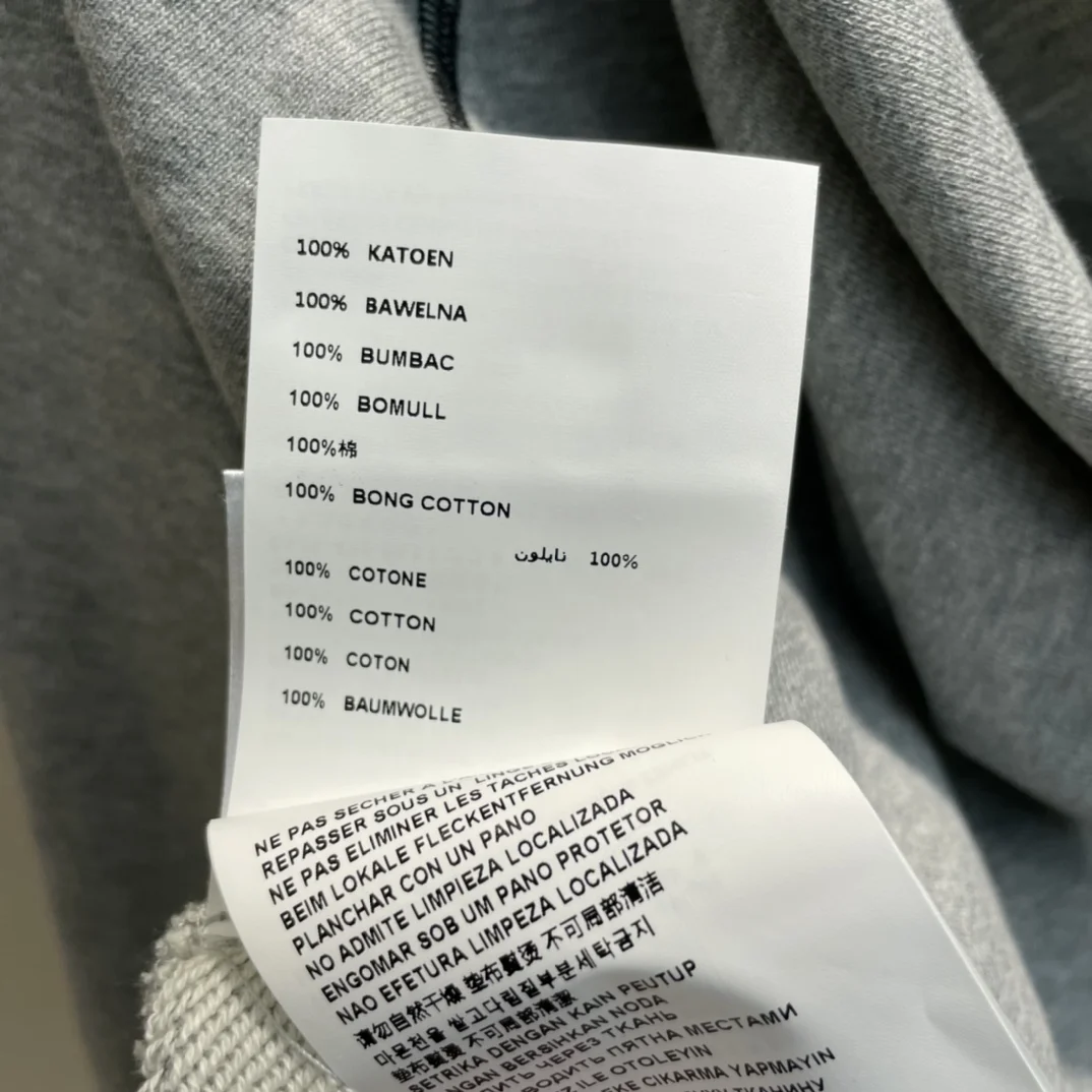 

Grey Sport Sweatshirts for Women High-end Brand Buckle Straps Pocket Long Sleeve Loose Sweatshirts 100% Cotton Hooded Sweatshirt