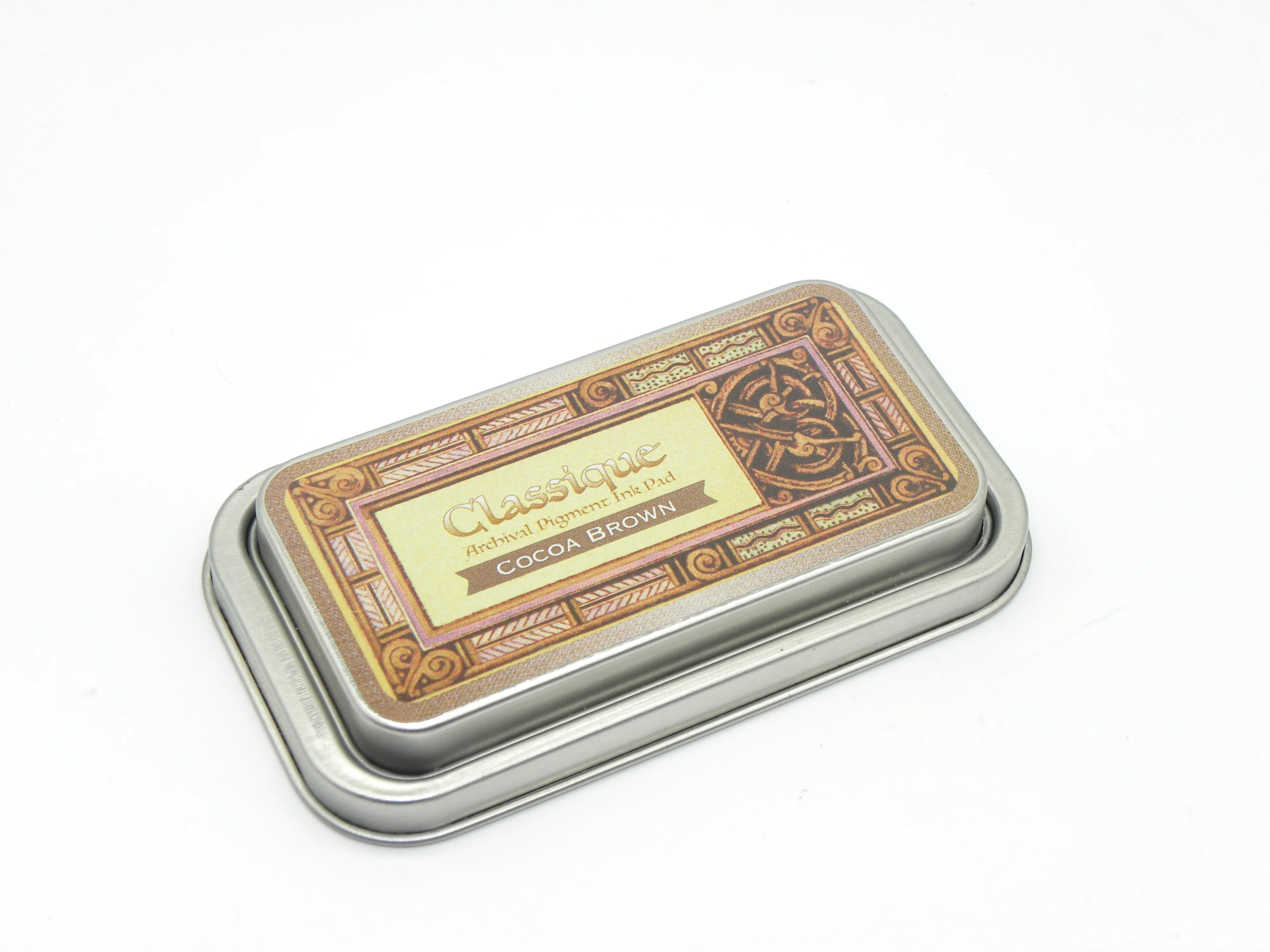 Tsukineko Classic CQ Inkpad архивная пигментная чернильная подкладка какао-коричневый
