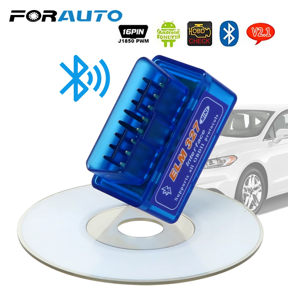 Автомобильный диагностический инструмент FORAUTO сканер считыватели кодов для OBDII