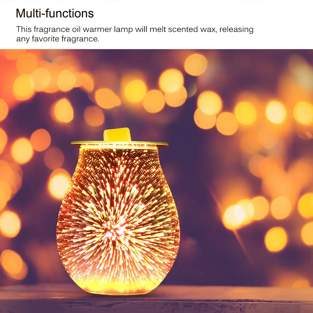 Электрическая арома лампа Ночной светильник увлажнитель воздуха с распылителем