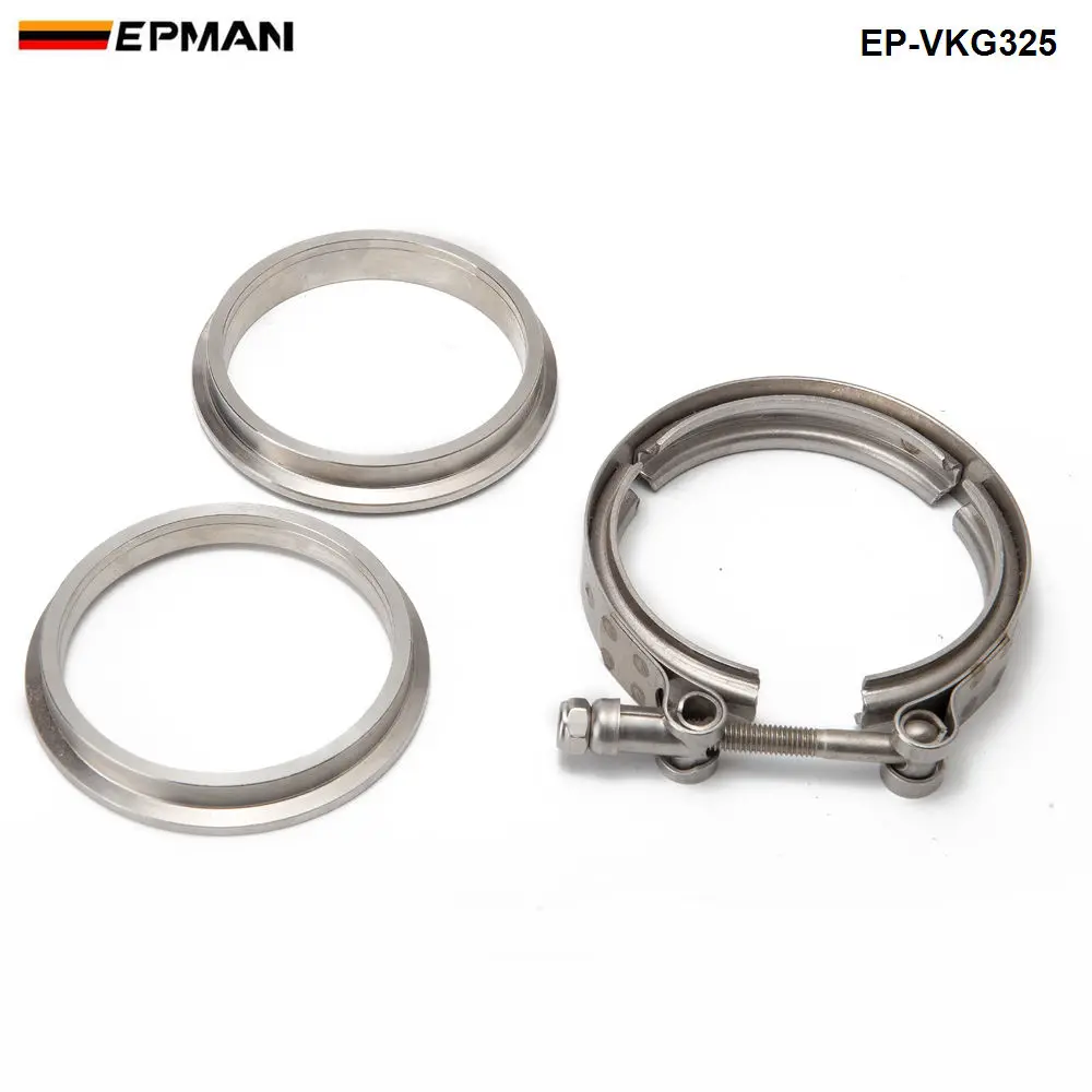 Epman GT45 Турбокомпрессор 3 25 дюйма выхлопная труба Turbo V-Band зажимы + фланец EP-VKG325 |