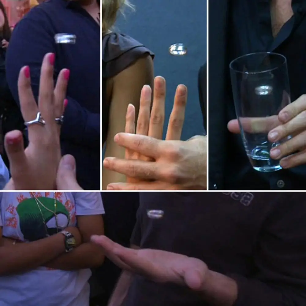 Магический трюк плавающее кольцо волшебное шоу магия с подарочной картой