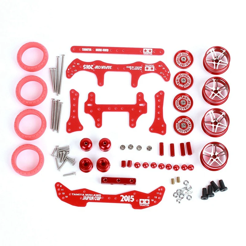 

1 Set MA/AR Chassis Set with Wheel Tire for Tamiya Mini 4WD RC Car