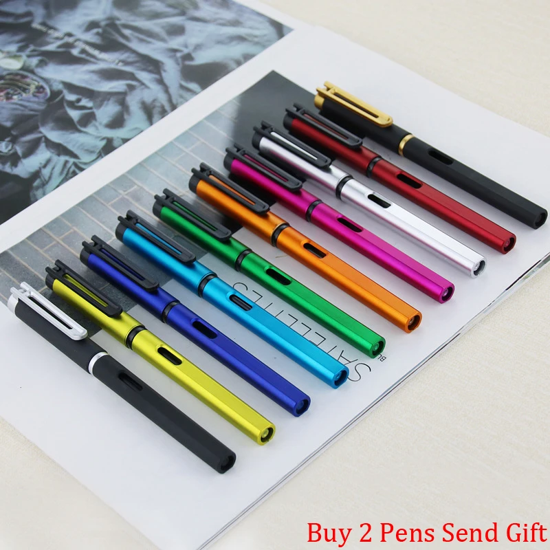 Высококачественная брендовая мужская ручка для письма в стиле сафари, школьная Ручка для домашнего задания, купить 2 шт., отправить подарок