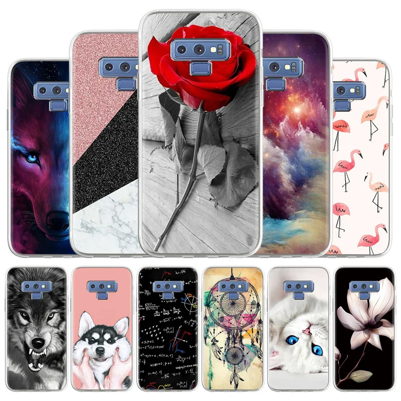 

For Samsung Note 9 Case Silicone Soft Phone Case Capa For Samsung Note9 SM-N960F SM-N9600 SCV40 6.4 inch Shell Back Cover Bumper