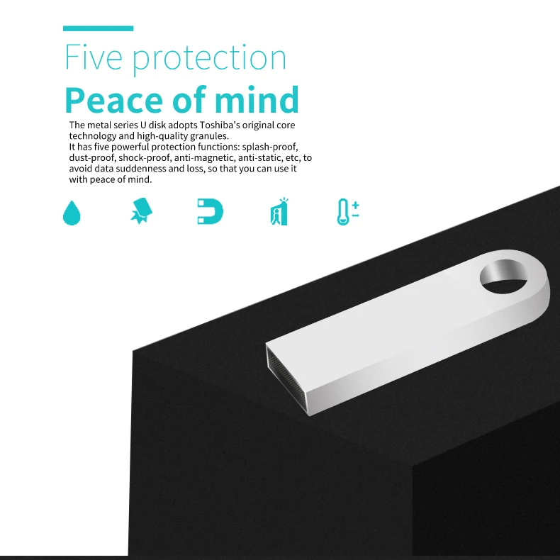 Usb флешка BRU, Подарочный Металлический Мини-накопитель на заказ, флэшка1 ГБ, 2 ГБ, 4 ГБ, 8 ГБ, 16 ГБ, 32 ГБ, 64 ГБ, флешки, гравировка текста, печать логотипа