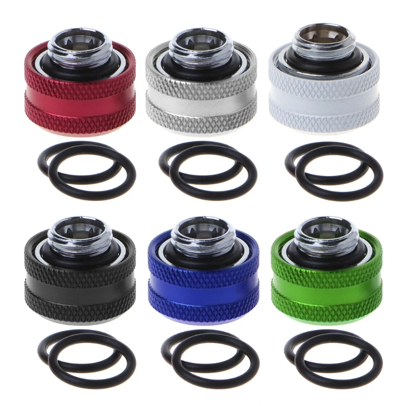 

Water Cooling G1/4 Thread 14mm Rigid Hard Tube Connector Water Block Fittings Retailsale