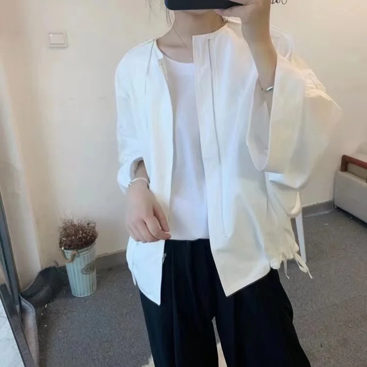 Иностранная куртка Женское пальто короткий тренчкот | Женская одежда