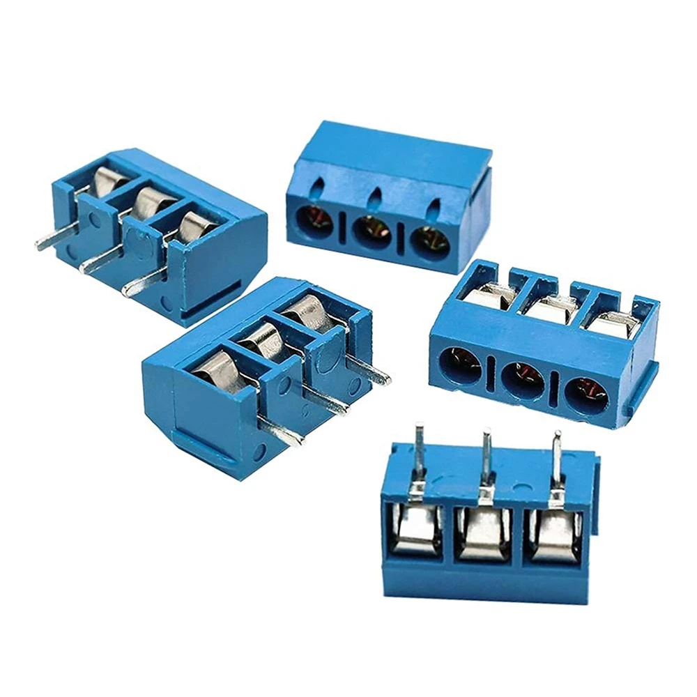 60 шт. 5 мм Шаг 2 Pin и 3 PCB Крепление винтовой клеммный блок разъем для Arduino (50x2 10x3 Pin) |