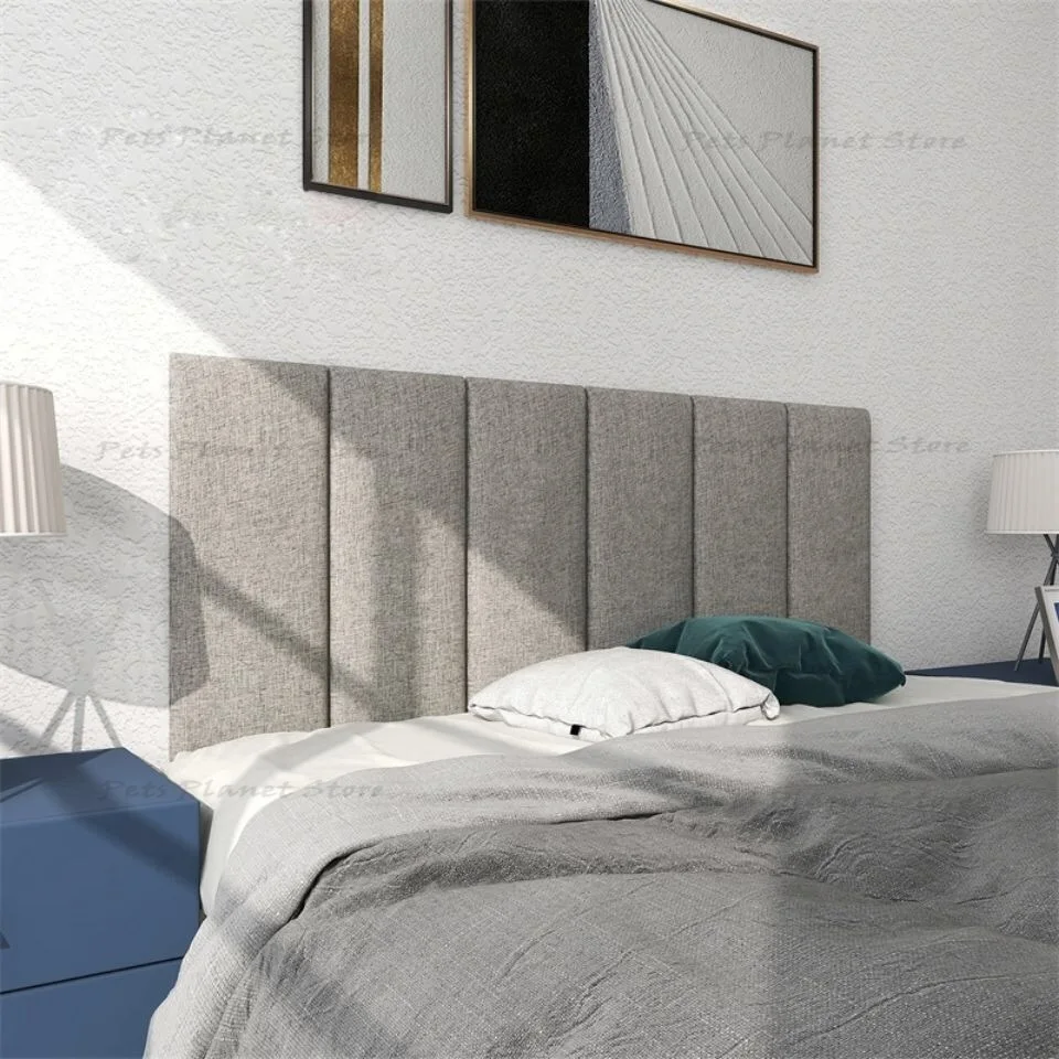 

3D Kopfteil Soft Bag Anti-Kollision Tatami Schlafzimmer Dekoration Wandaufkleber Cabecero selbstklebende Raumdekoration Kunst