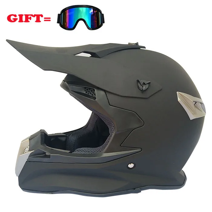 

Motorcycle cross-country protective helmet racing helmet ABS cross-country helmet men and women all year round helmet goggles