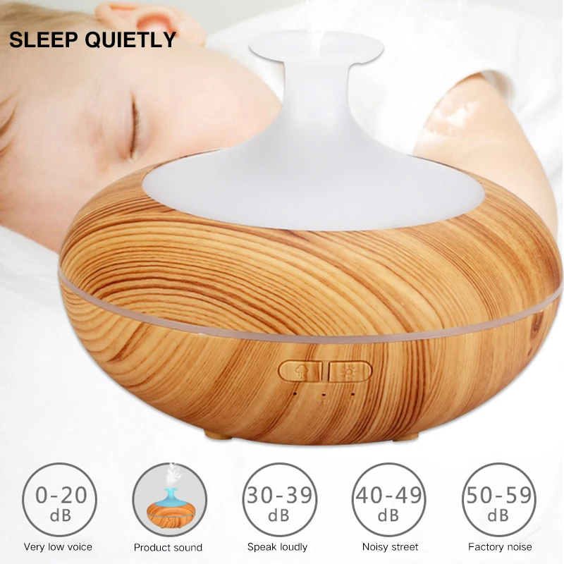 

Colorful Wood Diffuser Essential Oils Office Ultrasonic Mist Maker Air Humidifier USB Home Car Aroma Diffuser Scent Air Machine