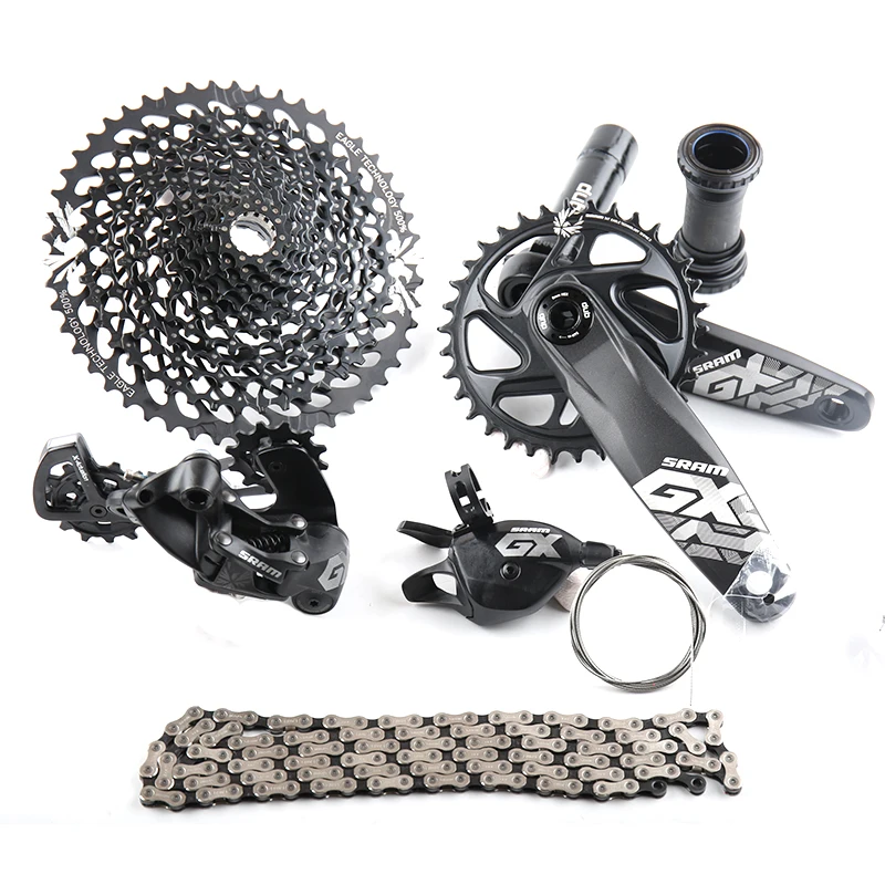 SRAM GX Орел 1x12s 10-50T Скорость указано комплект DUB 32/34T 170/175 мм триггерный переключатель передач задний переключатель кассета с цепью диаметра окружности болтов(описание - Цвет: GX 34T 175mm B148