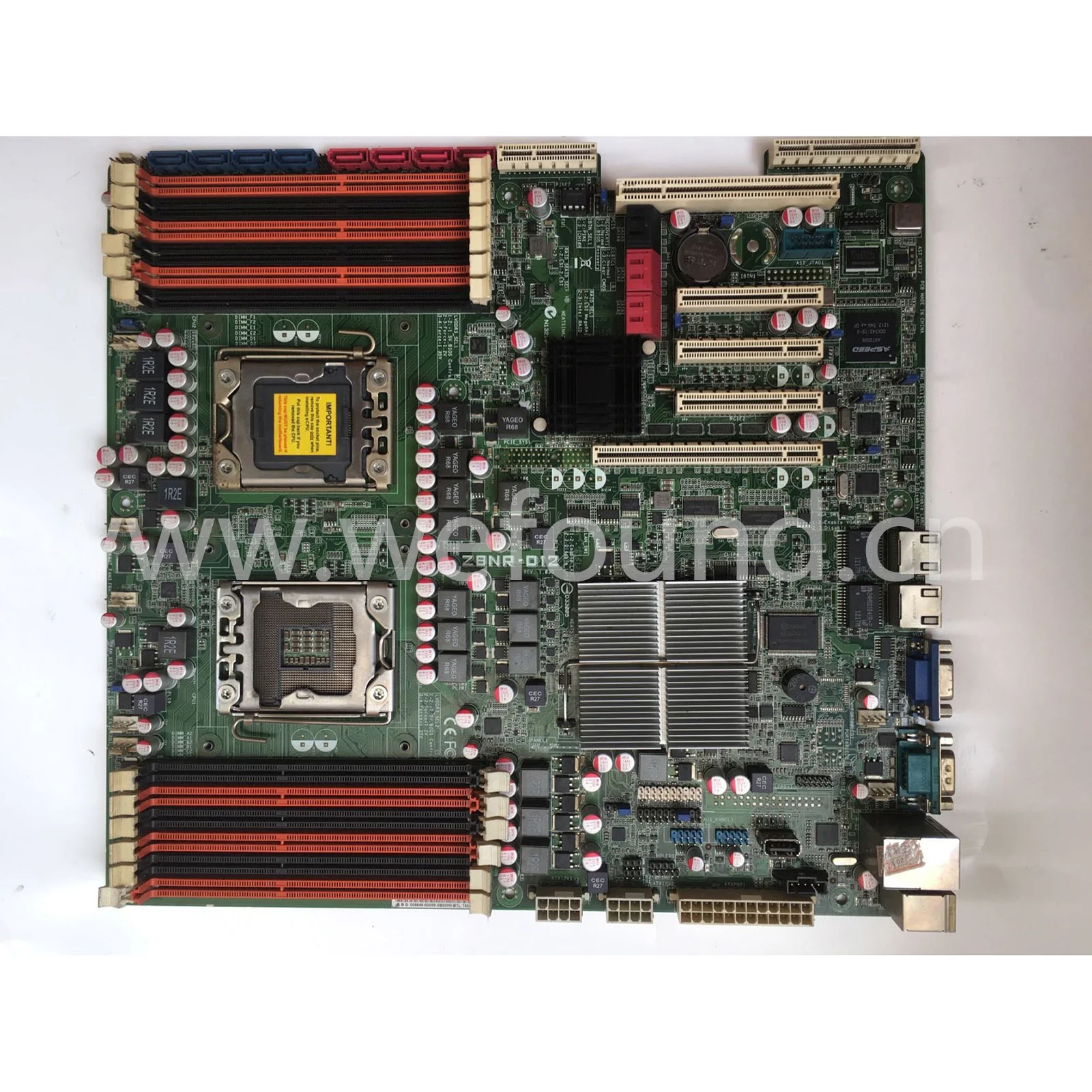 Материнская плата для сервера ASUS Z8NR-D12 LGA1366 X5650 5660 X58 X5677 высокое качество полностью