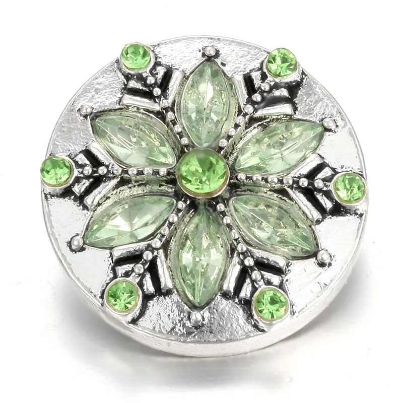 6 шт./лот оптовая продажа 18 мм металлические кнопки ювелирные изделия горный