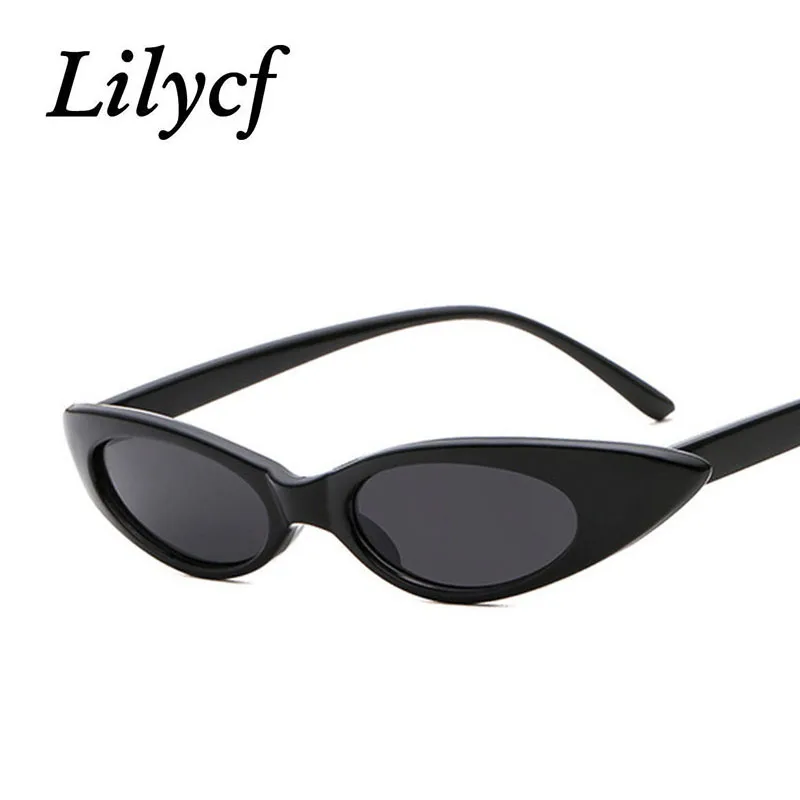 Round Cat's Eye Sunglasses Retro Oval Frame Glasses Fashion Wild Marine Piece Women's Brand Designer High Quality | Аксессуары