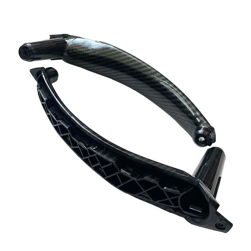 Car LHD Interior Carbon Fiber Style Door Handle Outer Cover Replacement For-BMW X5 X6 E70 E71 E72 2007-2013 | Автомобили и