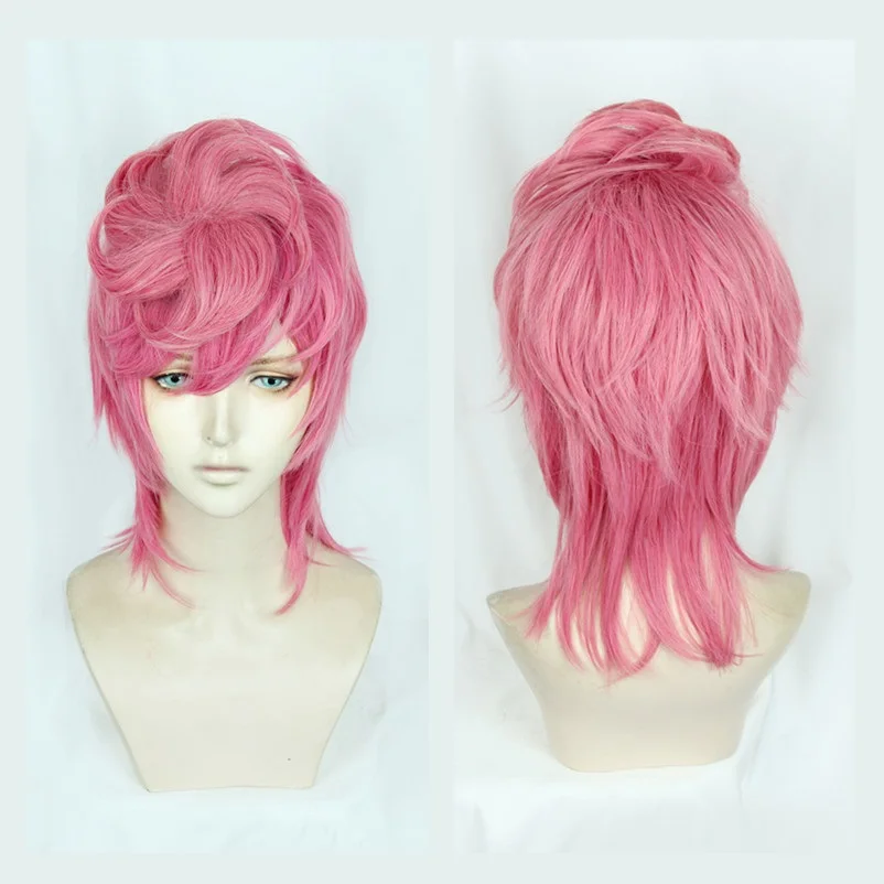 Парик Trish Una для косплея из аниме невероятные приключения джоджо парик с золотым