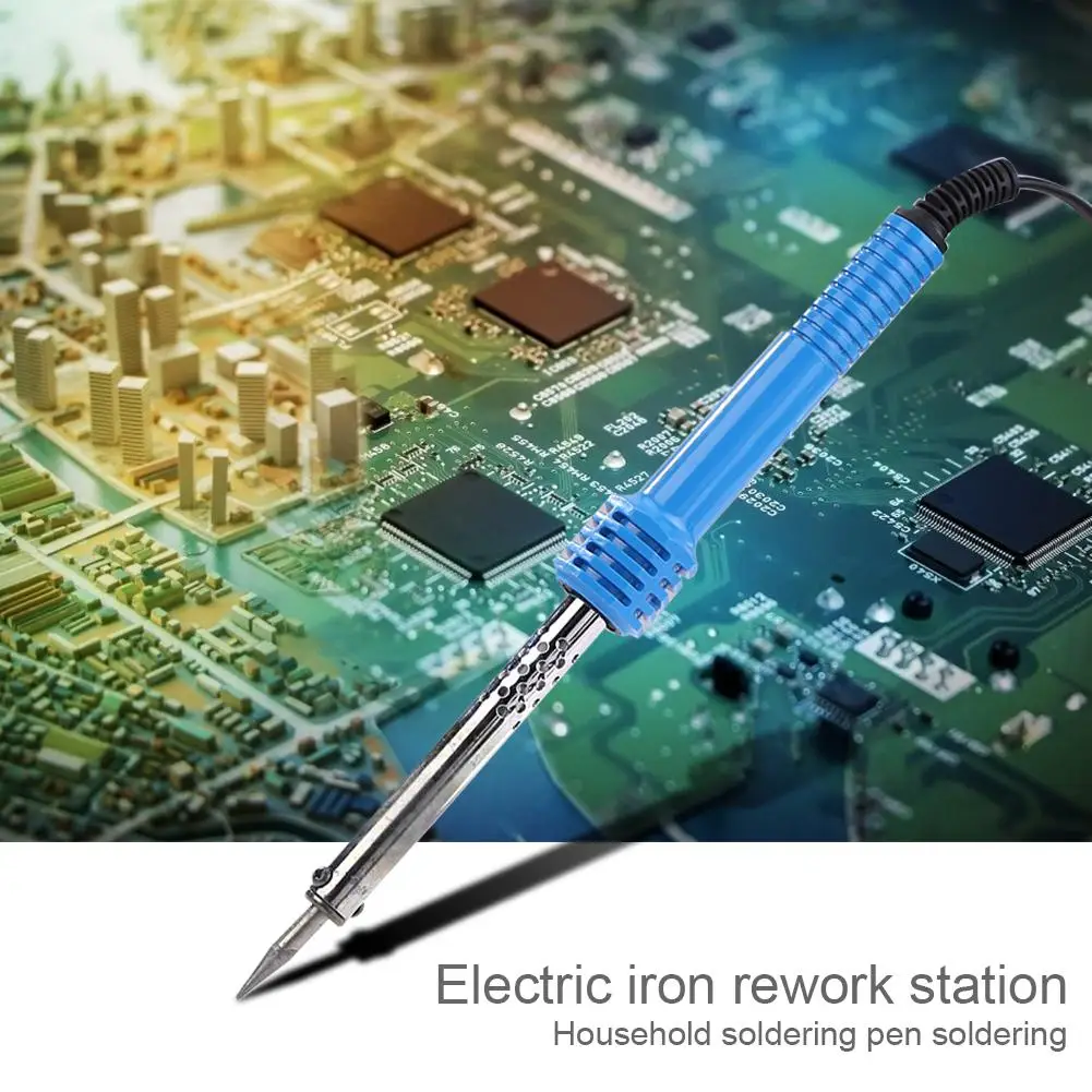 

Mini Soldering Iron Adjustable Temperature Electric Solder Iron Rework Station Household Repair Tool Iron Accessories