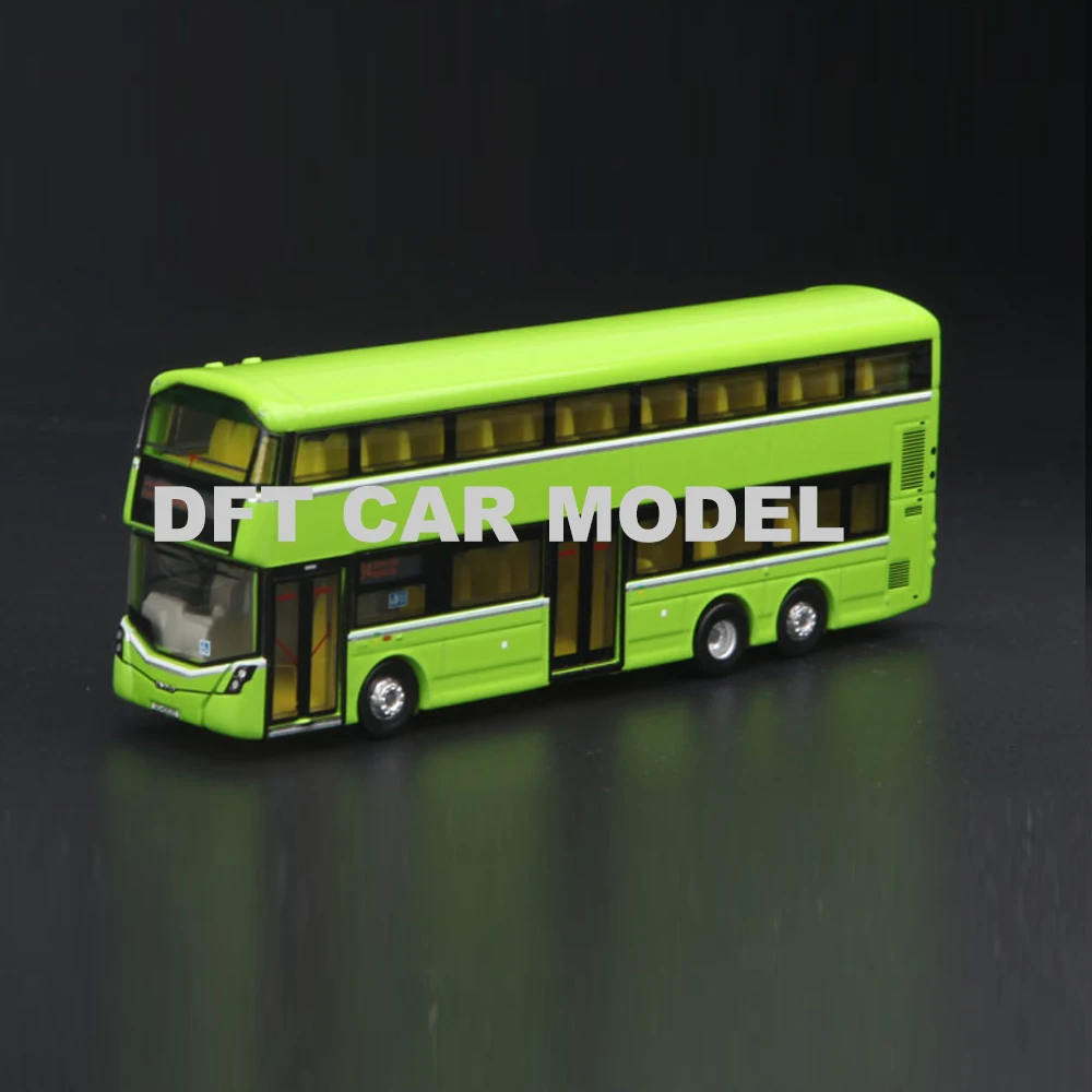 Игрушка из сплава в масштабе 1:43 крошечный двухслойный автобус SG5 B8L модель