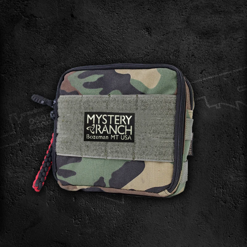 Мистический ранчо тактический рюкзак наклейка в виде главы IR Noctilucent Bozeman MT US