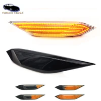repeater flashing led side marker indicator light for porsche cayenne 958 92a 2010 2014 car turn signal dynamic amber lamp