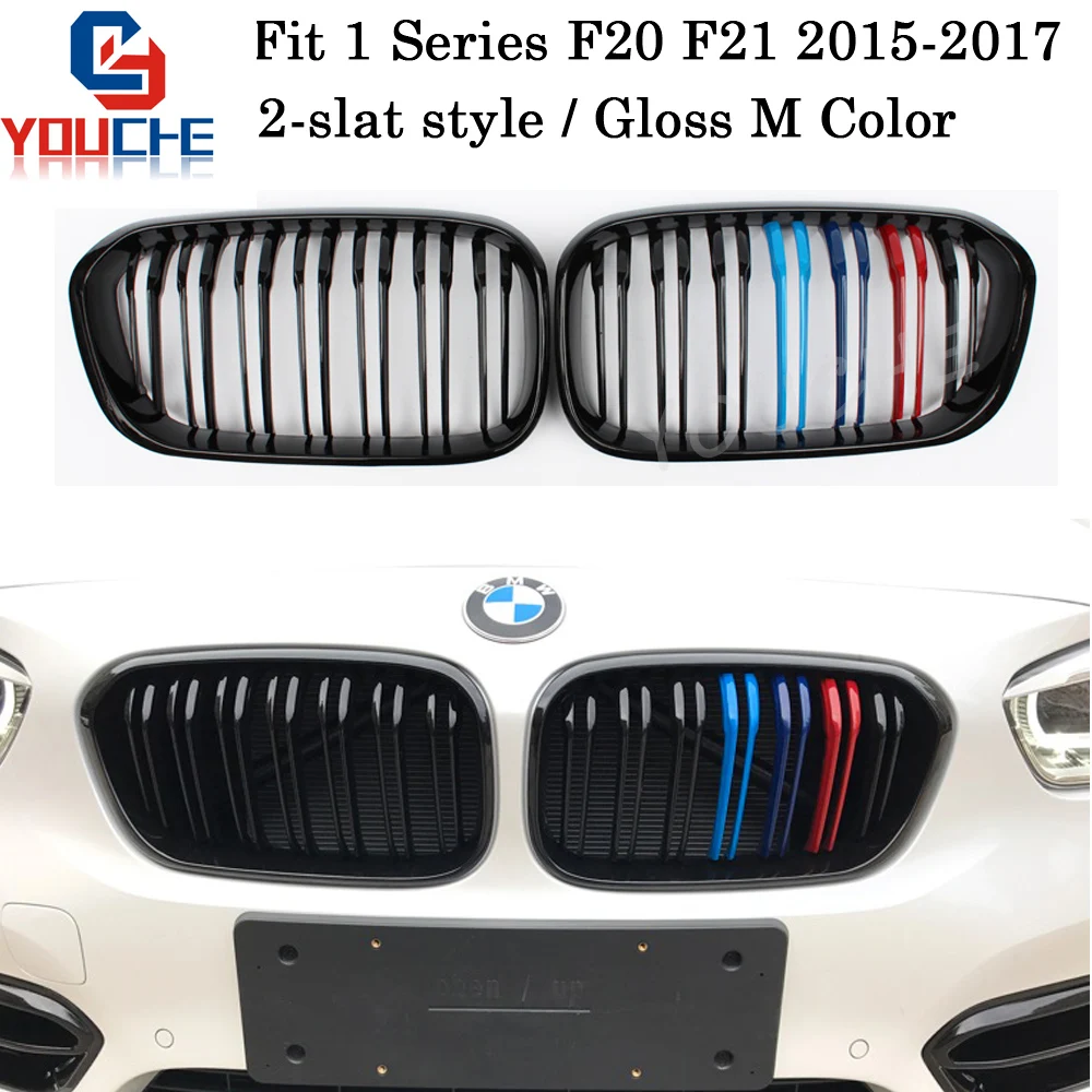 Сменная решетка для переднего бампера F20 хэтчбека BMW F21 1 серии 2015-2017 118i 120i 125i 128i M140i