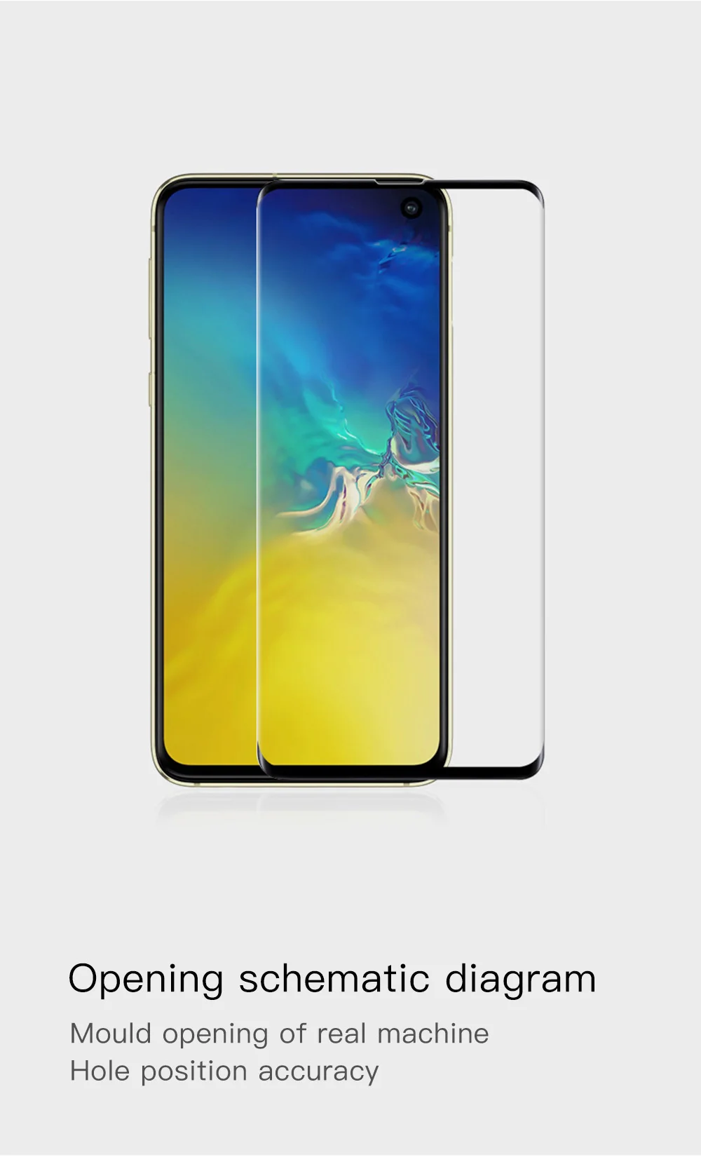 Разблокировка отпечатков пальцев закаленное стекло для samsung Galaxy S10 Plus S10 5G защитное стекло протектор экрана для samsung M10 M20 M30