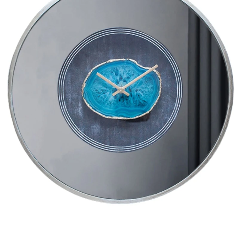 Настенные часы в классическом стиле креативные бесшумные офисные стеклянные не