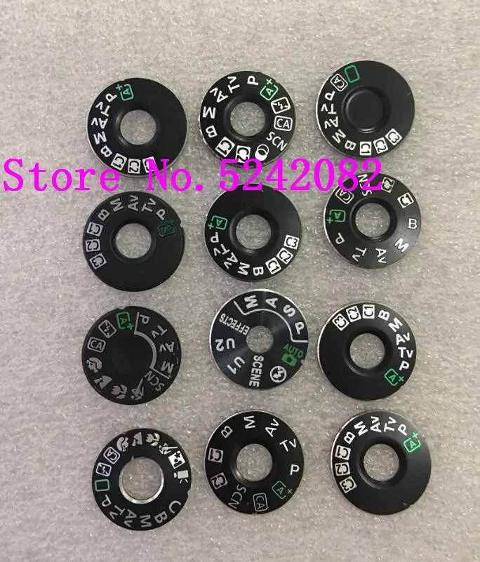 Новая верхняя крышка для поворотного стола переключатель режимов Canon EOS 600D 7D 5D mark