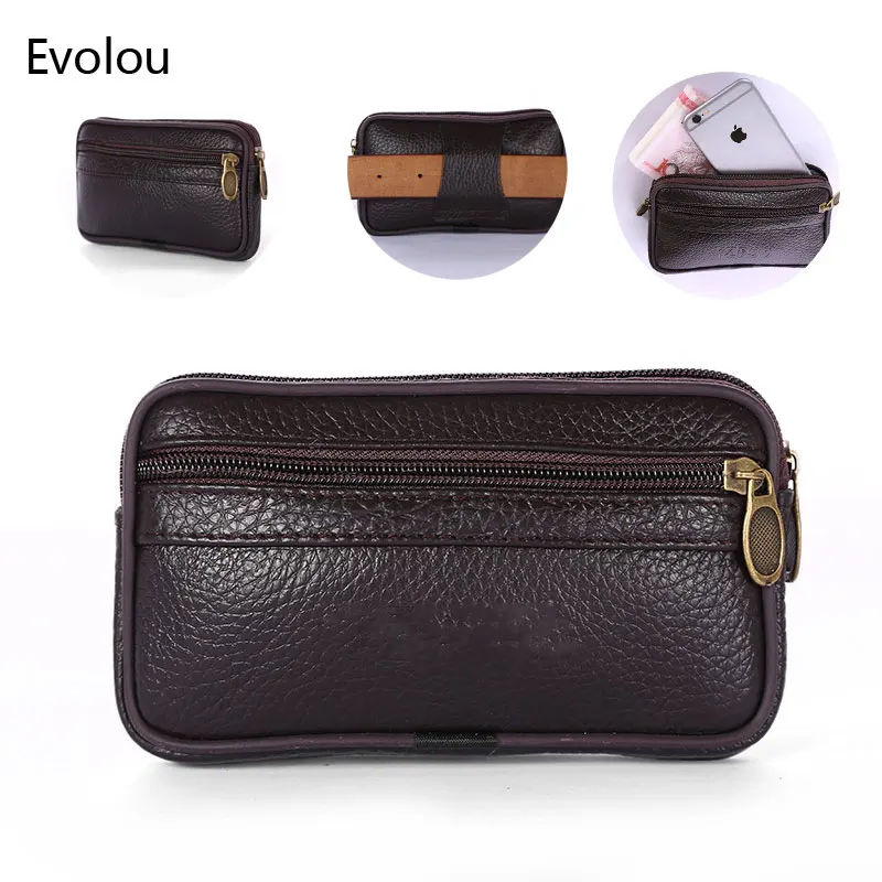 Горизонтальная поясная сумка в стиле ретро кожаный чехол для Samsung Xiaomi HUAWEI флип
