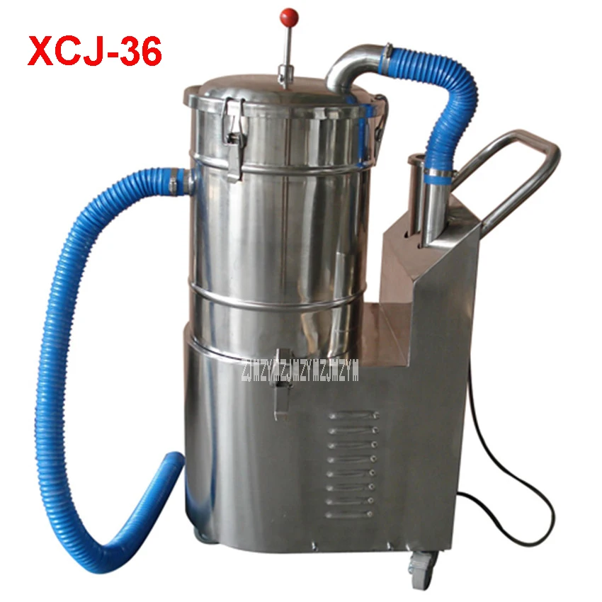

220V / 380V / 110V Vacuum Cleaner Industrial Vacuum Cleaner XCJ-36 Vacuum Cleaner for Pharmaceutical Use 1.1KW 320 (m3 / h)
