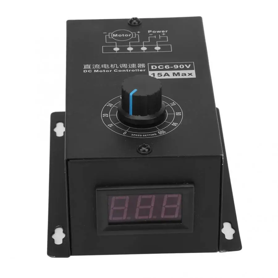 Фото DC Motor Governor Variable Voltage Regulator PWM Controller Brush Speed Control Обустройство дома DC Motor Governor Variable Voltage Regulator PWM Controller Brush Speed Control Обустройство дома