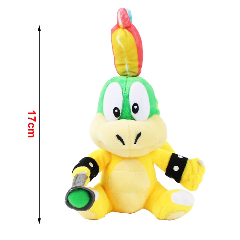 Супер Марио Broser JR 3D Land Bone Kubah Koopa Dragon Темный боусер Kamek Waluigi Wario Lemmy Morton Roy Bully Odyssey плюшевые игрушки
