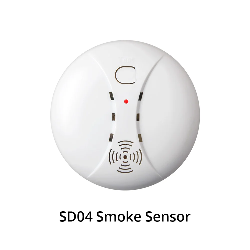 Smoke Sensor PG106 3G2G GSM WiFi домашняя сигнализация DIY комплект Солнечная Сирена ip-камера поддержка приложение управление RFID карта наружная камера датчик дыма - Цвет: Smoke Sensor