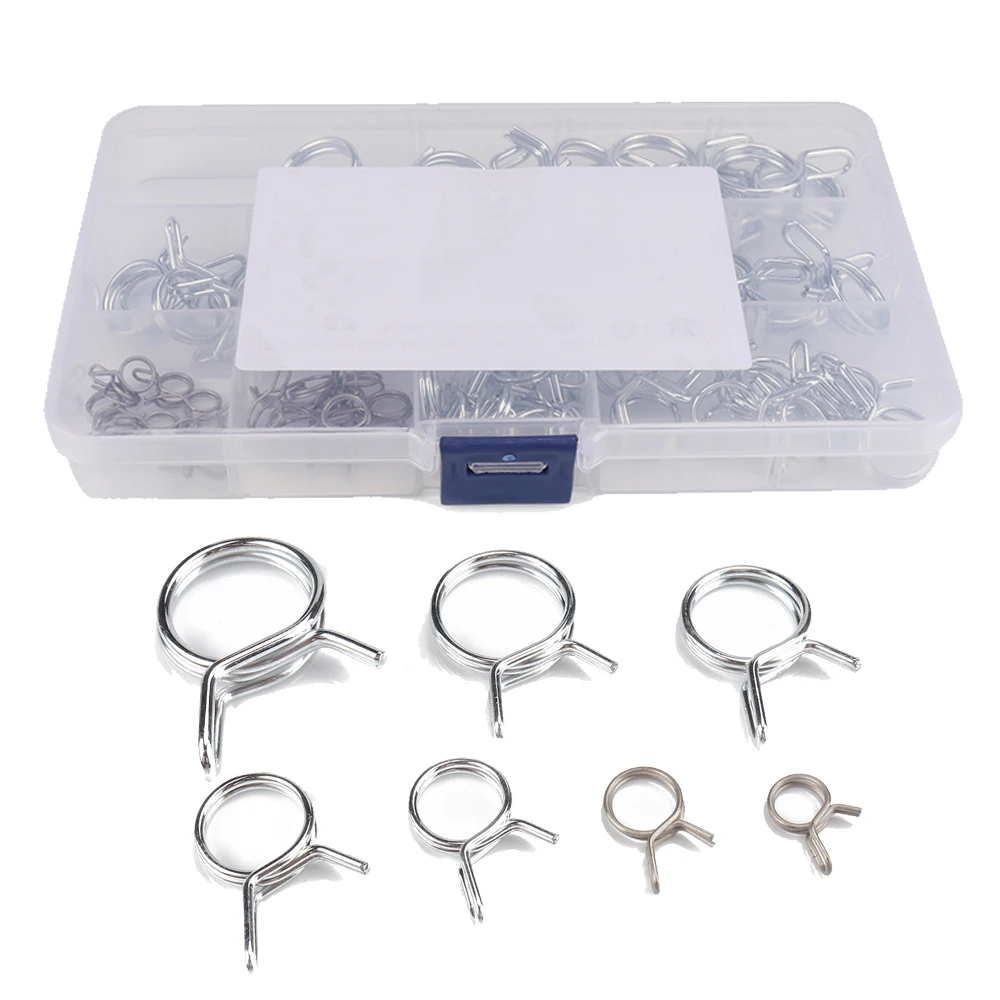 

70Pcs Spring clamps Assortment Automobiles Set Stainless steel Fuel Line Hose