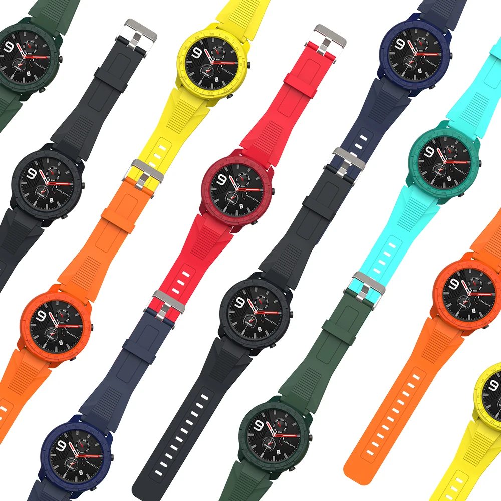 Защитный чехол для часов SIKAI Huami Amazfit GTR 47 мм высококачественный из поликарбоната