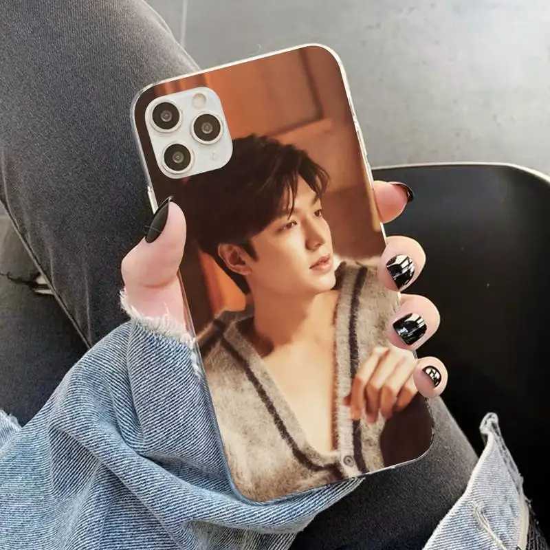 Южнокорейский чехол для телефона Lee Min Ho для iPhone 13 11 12 Pro XS MAX 8 7 6 6S Plus X 5S SE 2020 XR