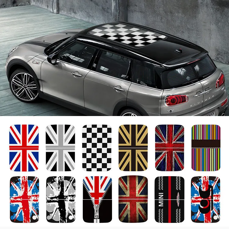 1 шт. виниловая плёнка на крышу автомобиля для BMW MINI JCW clubman R55 R56 R60 R61 F55 F56 F60|Наклейки
