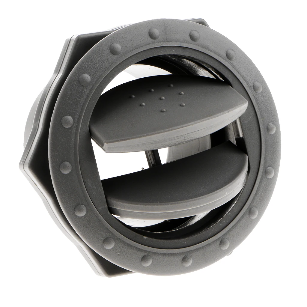 Universal RV Yacht Side Roof A/C Air Vent Exhaust Outlet Install Hole: 60mm Easy Installtion Grey | Автомобили и мотоциклы