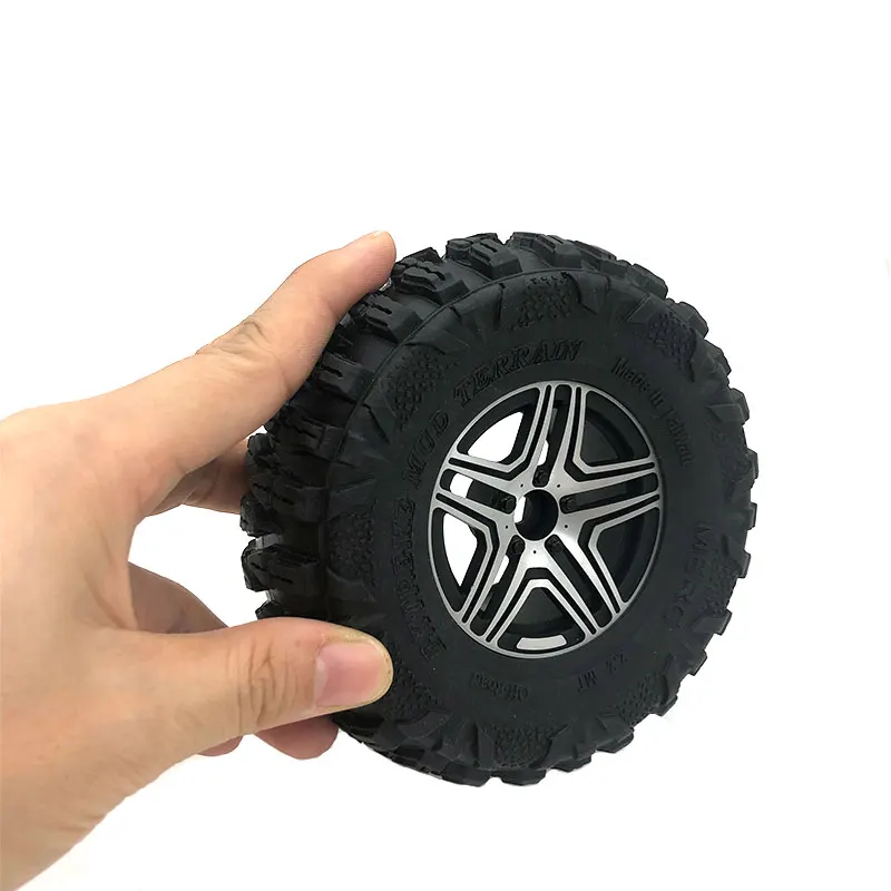 4 шт. металлические 2 дюймовые колесные диски для 1/10 RC Crawler Traxxas TRX4 Benz G500 TRX6 Axial SCX10