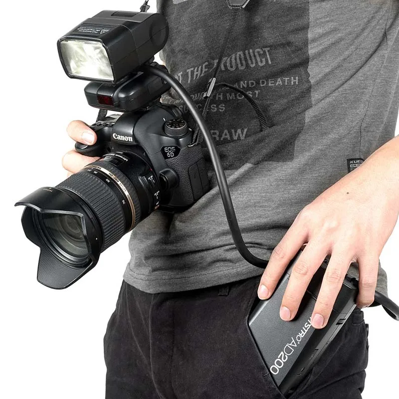 Удлинительная вспышка Godox EC200 1 85 m для вспышки AD200 | Электроника