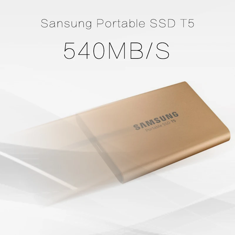 Портативный SSD samsung T5 250 ГБ 500 Гб ТБ 2 USB3.1 внешний твердотельный накопитель USB 3 1 Gen2