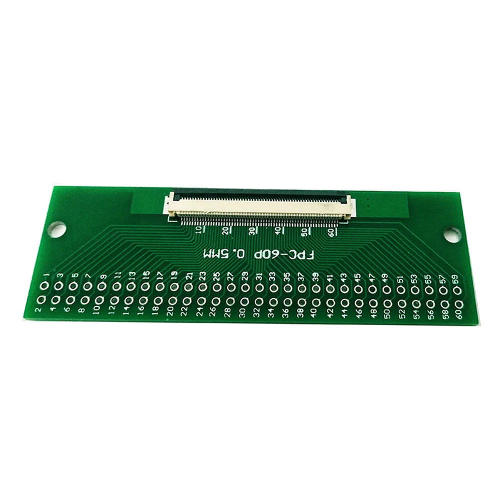 60 pin 0 5 мм FPC/FFC PCB разъем адаптера платы 60P плоский кабель односторонний |