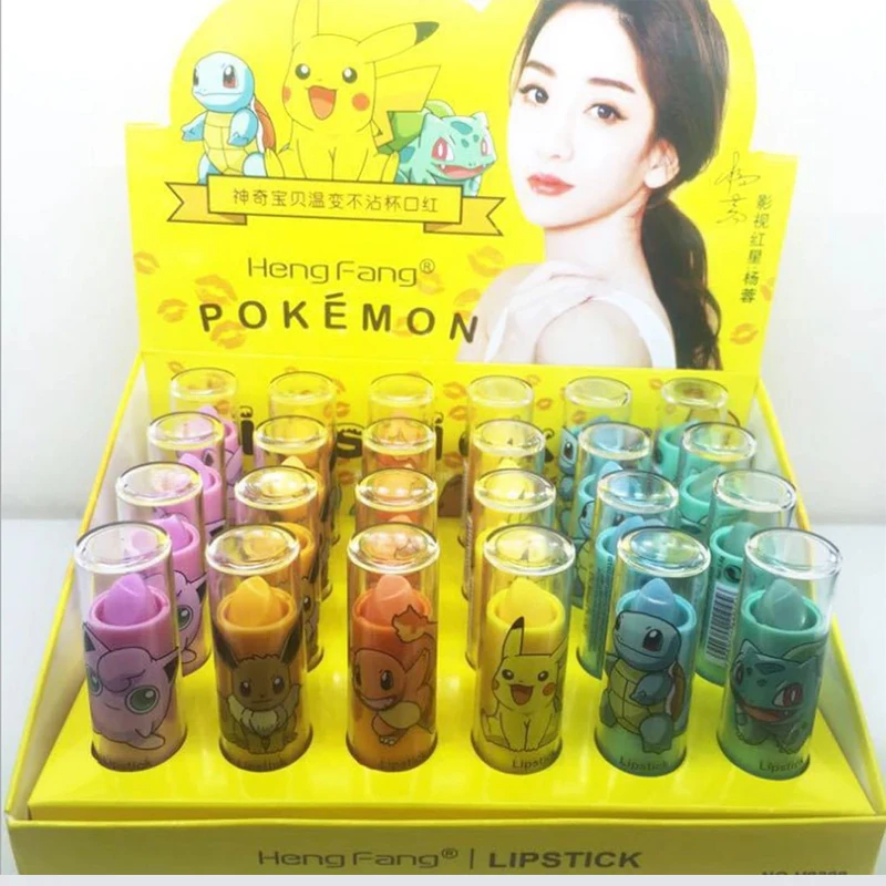 

24Pcs/lot Lip Balm Cute Lip Care Set Moisturize Lipstick Lip Balm Wholesale Bulk Magic Batom Long Lasting Makeup Cosmetic
