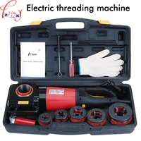 hand held electric sleeve machine gmte 03c pipe cutting function of electric heating pipe thread machine tool 220v