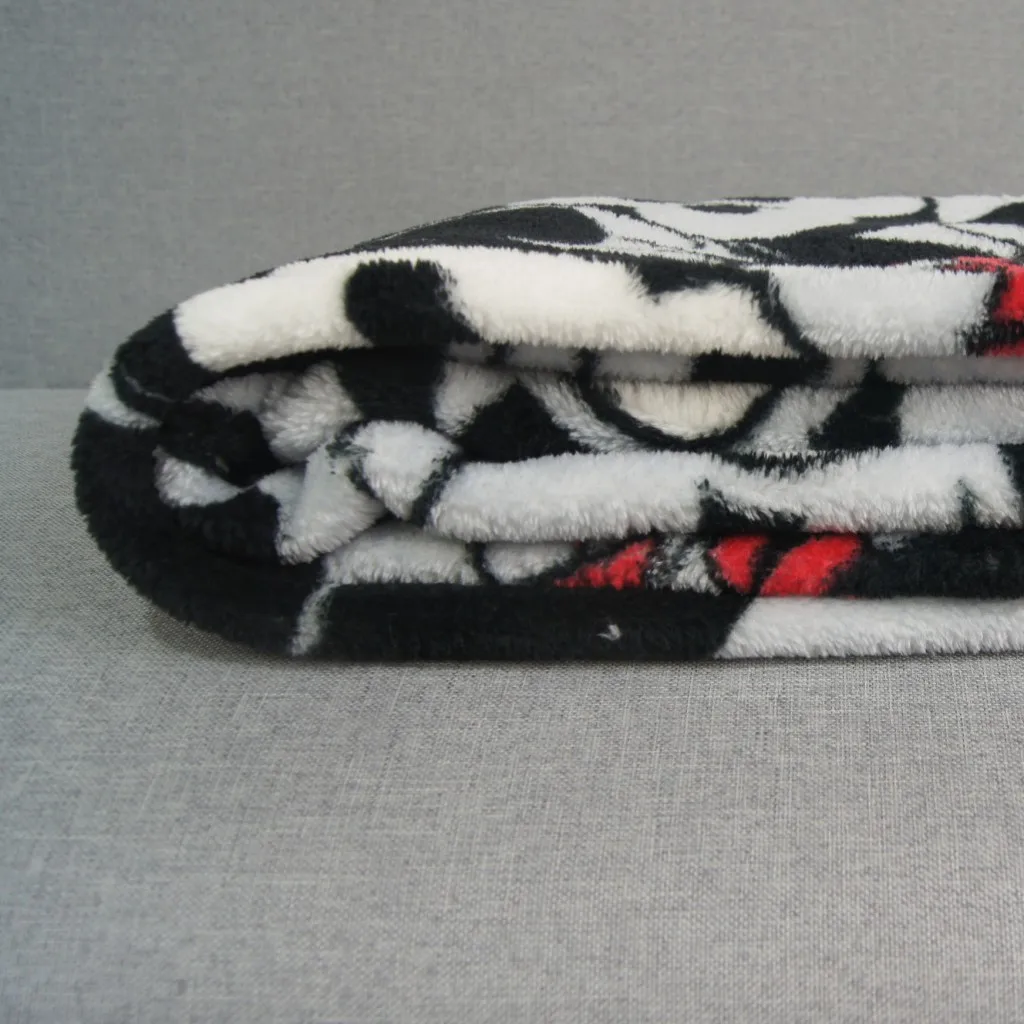 Disney супер теплое серое и черное одеяло с Микки Маусом 70x100 см для маленьких