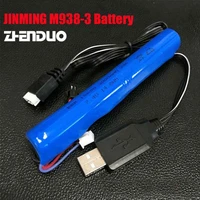 zhenduo jinming gen3 m4 viper 7 4v 2000mah battery original 938 3 jm j3 battery can fit other gel ball blasters